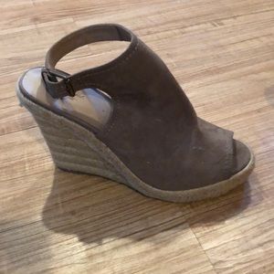 Espadrille heels size 9